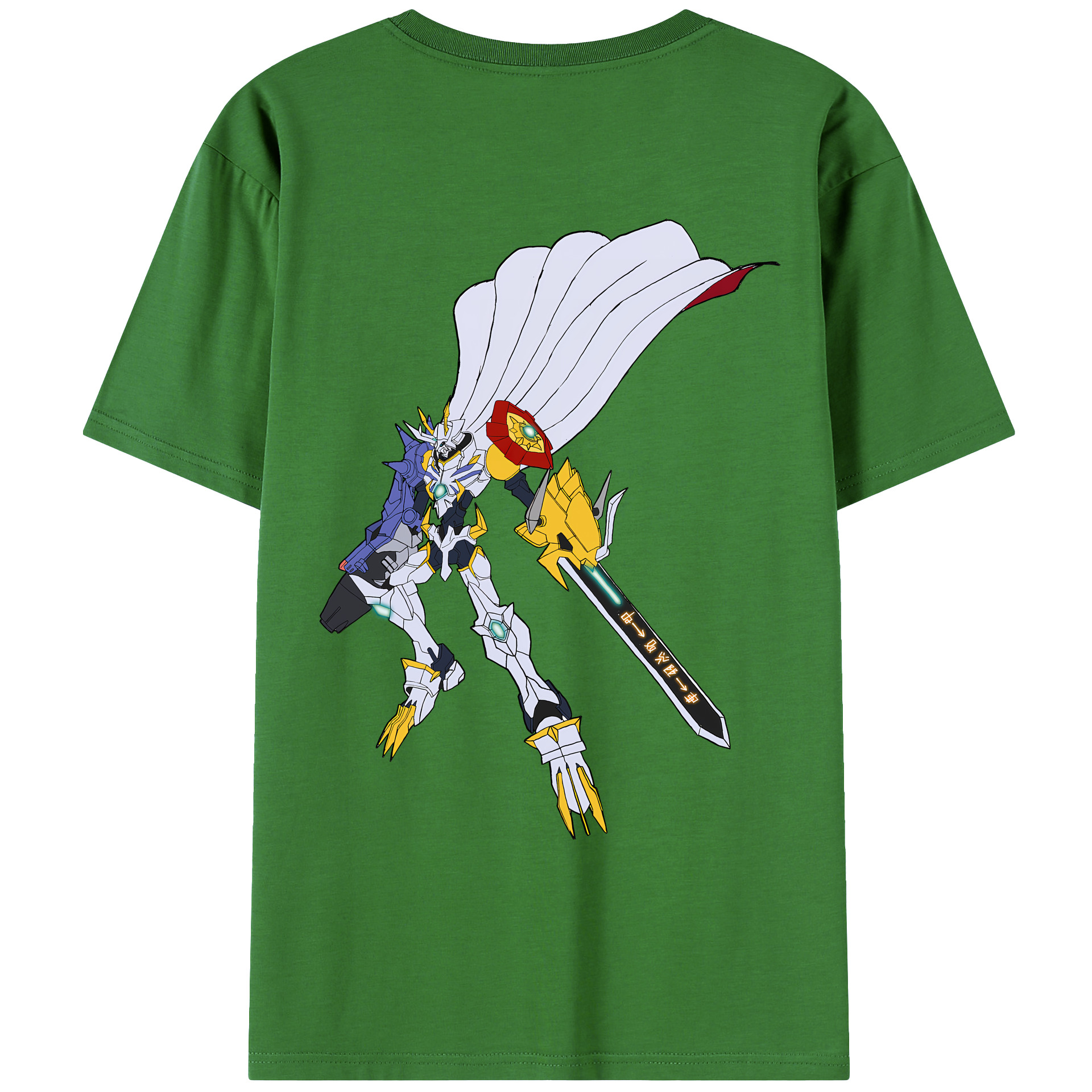 （画像用） Digimon デジタルモンスター/デジモン レディース半袖Tシャツ(バックプリント)